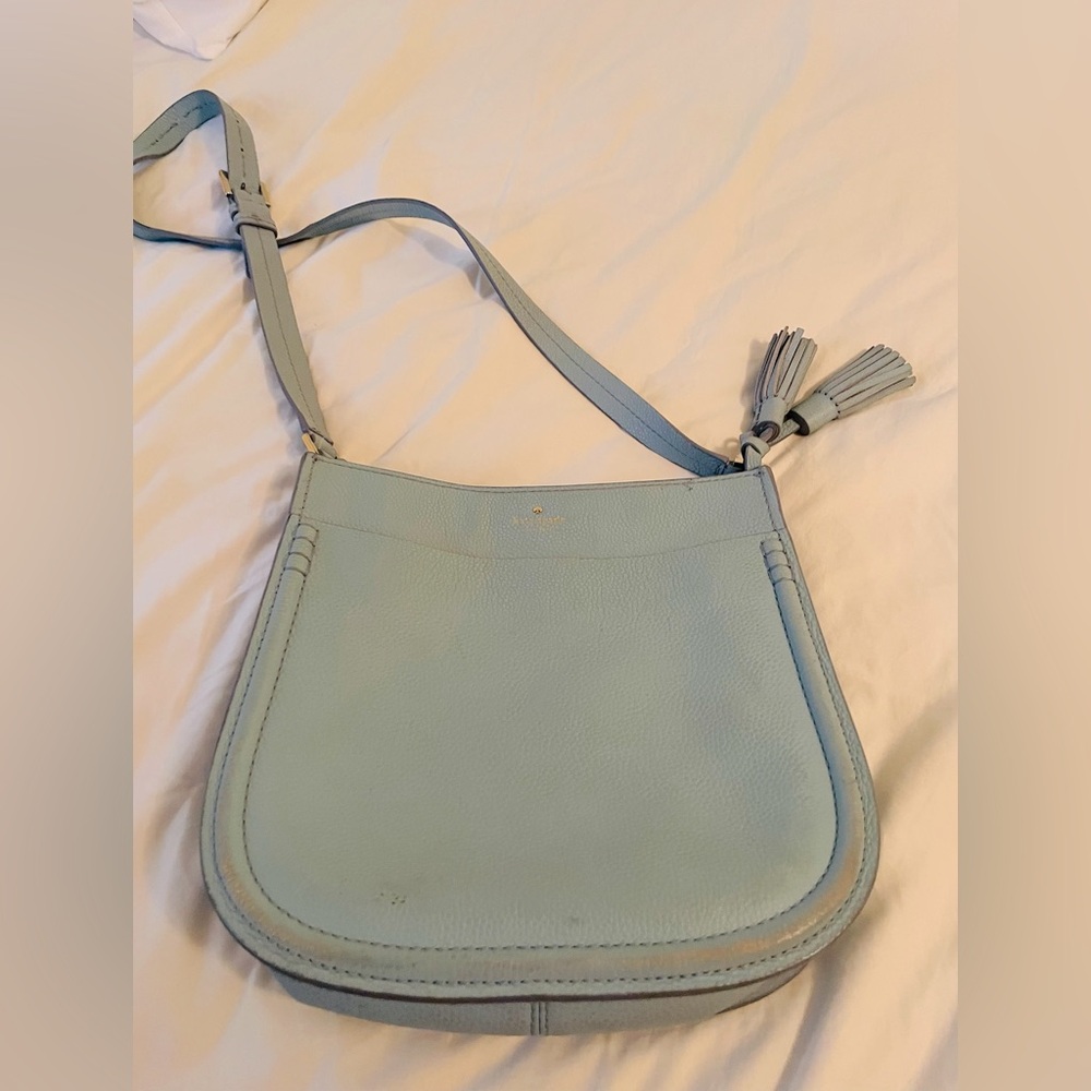 Carolina blue crossbody Kate Spade handbag